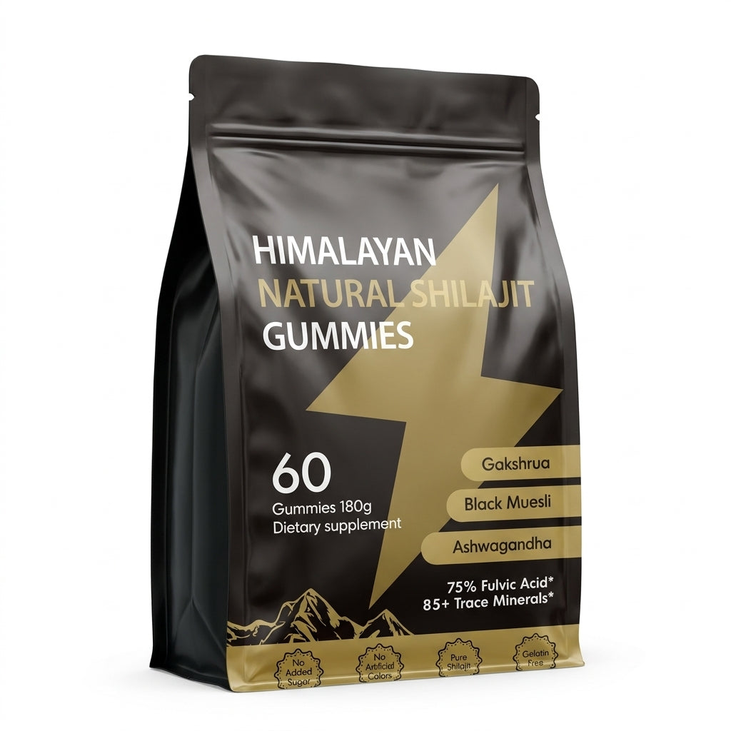 Himalayan Natural Shilajit Gummies 30 unidades + ashwagandha — vista 3
