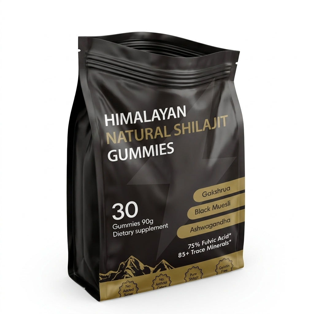 Himalayan Natural Shilajit Gummies 30 unidades + ashwagandha — vista 5