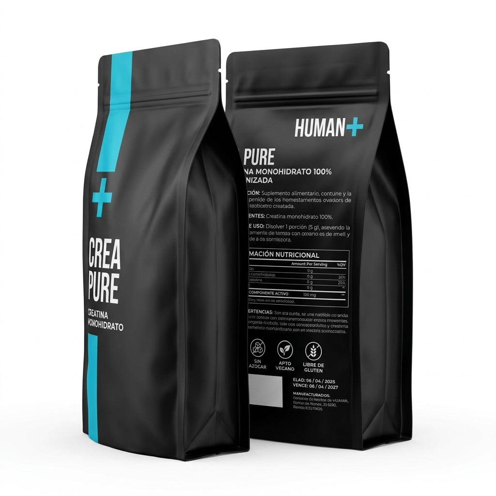 CREA PURE creatina monohidrato 300g HUMAN+ — vista 4