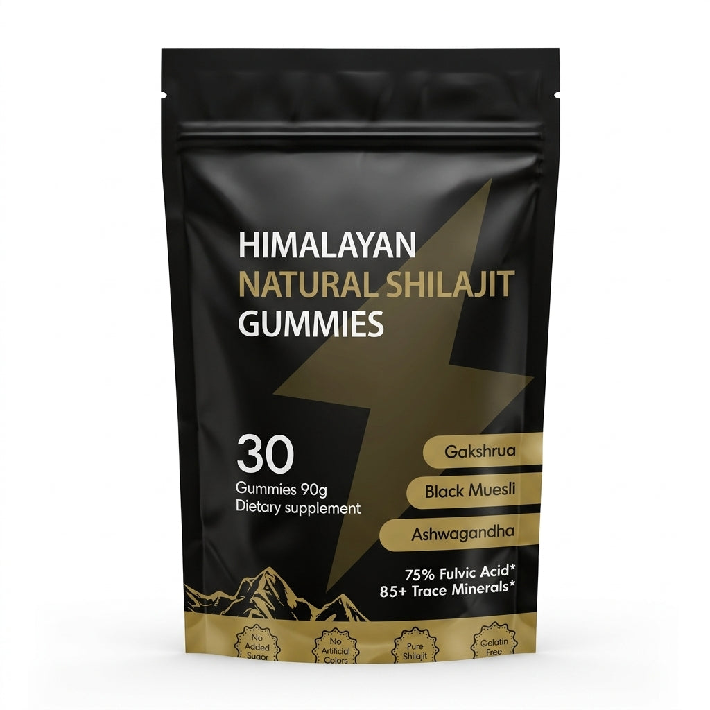Himalayan Natural Shilajit Gummies 30 unidades + ashwagandha — vista 2